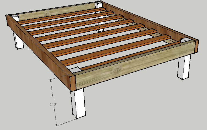 Best ideas about DIY Bed Frame Plans
. Save or Pin Queen Bed Frame Plans Now.