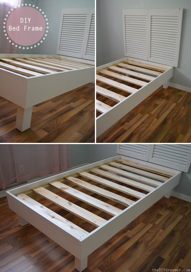 Best ideas about DIY Bed Frames Plans
. Save or Pin Shutter Headboard Tutorial The D I Y Dreamer Now.