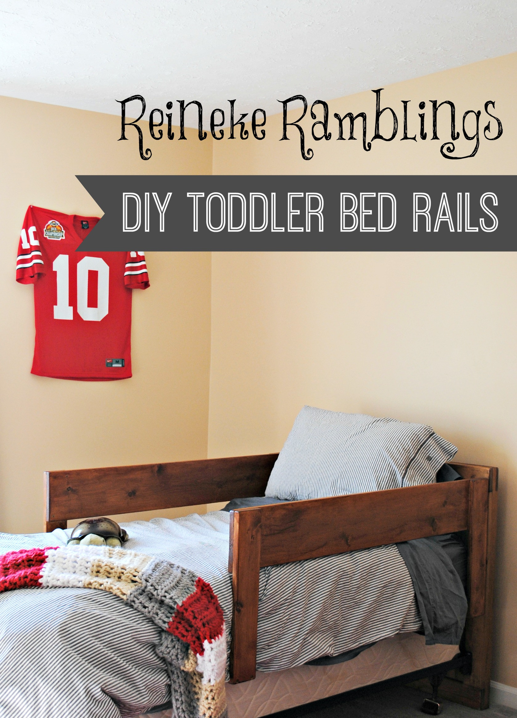 Best ideas about DIY Bed Rails For Toddler
. Save or Pin DIY Toddler Bed Rails Cypress and Wool Now.