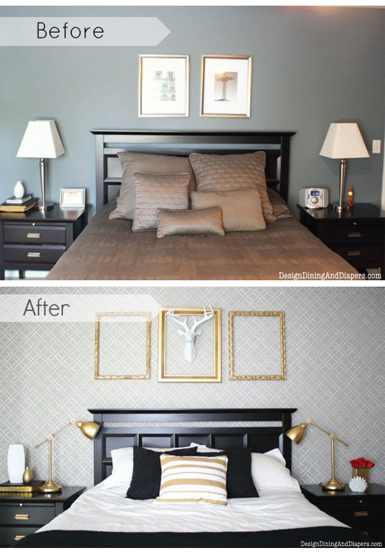 Best ideas about DIY Bedroom Decorating Ideas On A Budget
. Save or Pin Decorating a Bedroom on a Bud with DIY Stencils Now.