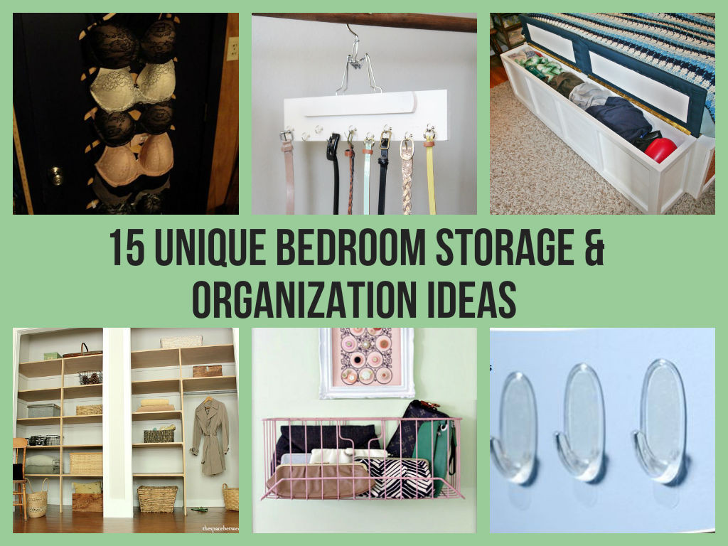 Best ideas about DIY Bedroom Organization
. Save or Pin 15 Unique Bedroom Storage & Organization Ideas Now.