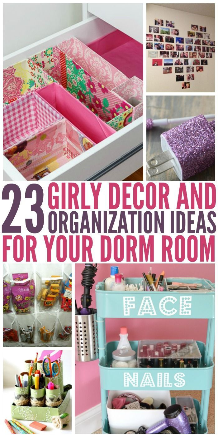 Best ideas about Diy Bedroom Organizers
. Save or Pin 23 Dorm Room Decor and Organization Ideas Now.