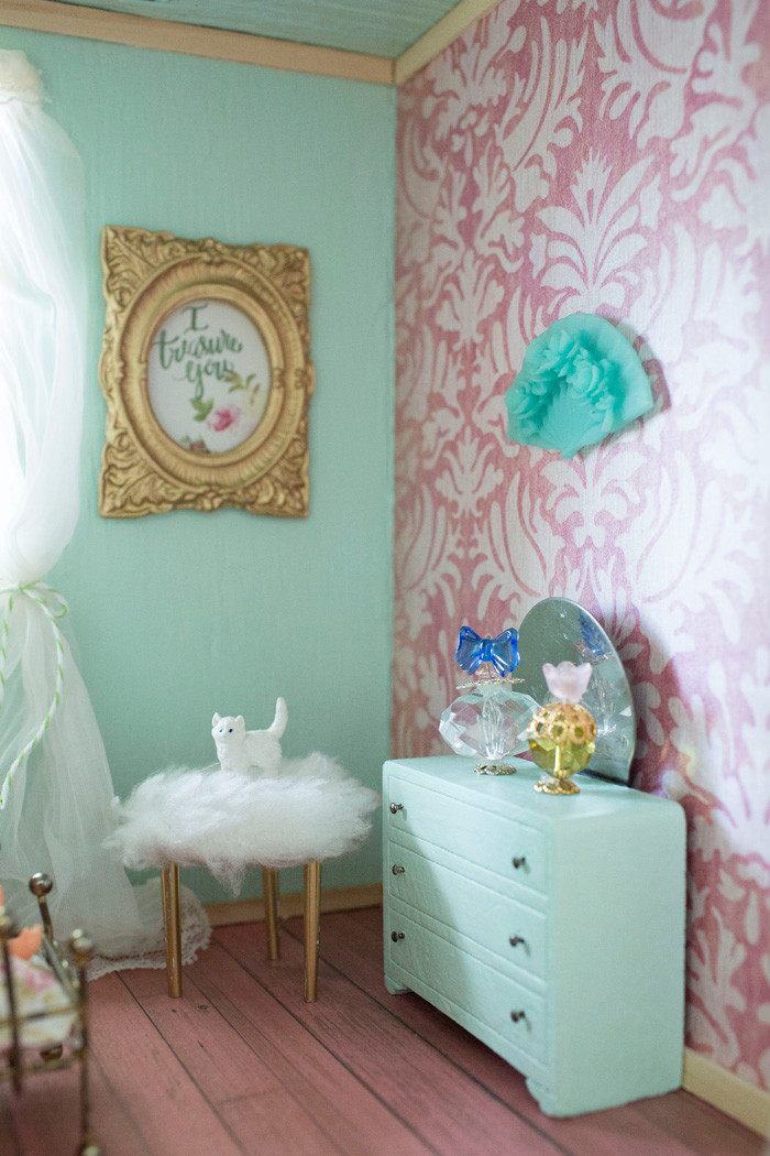 Best ideas about DIY Bedroom Vanity
. Save or Pin Dollhouse "Princess" Girl s Room Reveal Now.