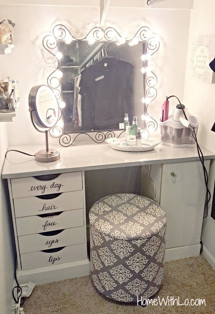 Best ideas about DIY Bedroom Vanity
. Save or Pin Best 25 Bathroom makeup vanities ideas on Pinterest Now.