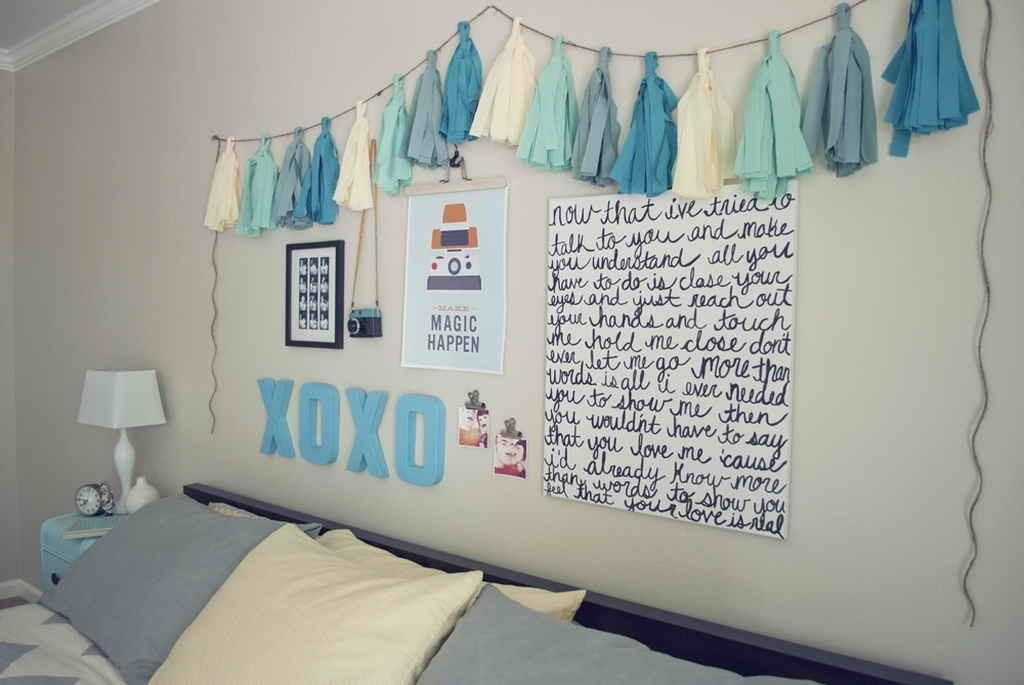 Best ideas about DIY Bedroom Wall Decoration
. Save or Pin 20 Ideas of Wall Art for Teenage Girl Bedrooms Now.