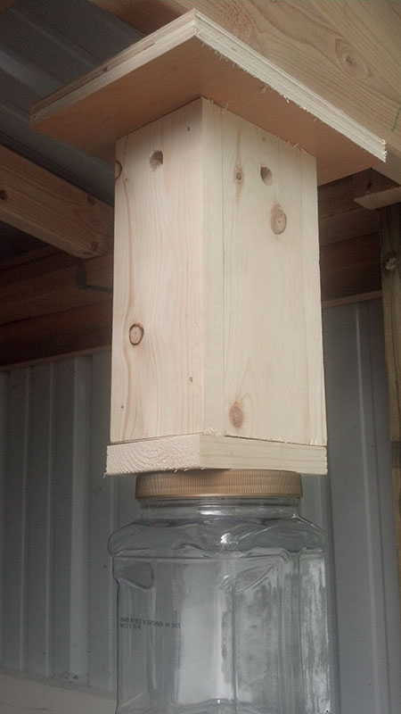Best ideas about DIY Bee Box
. Save or Pin Carpenter Bees How to Get Rid of Them With This DIY Trap Now.