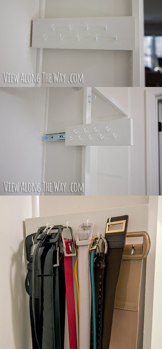 Best ideas about DIY Belt Organizer
. Save or Pin Girly Glam Closet Makeover REVEAL View Along the Way Now.