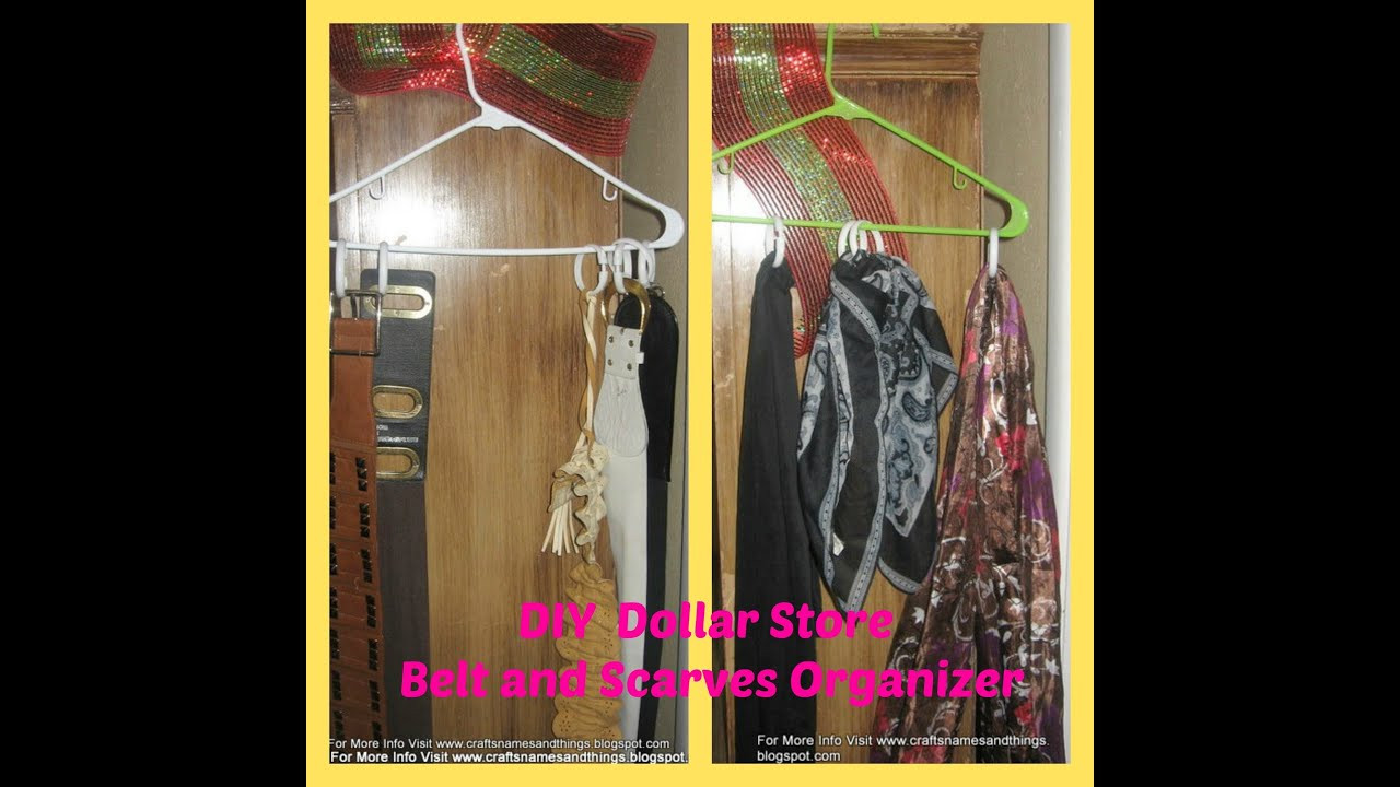 Best ideas about DIY Belt Organizer
. Save or Pin DIY Dollar Store Belt and Scarves Holder Organizer Now.