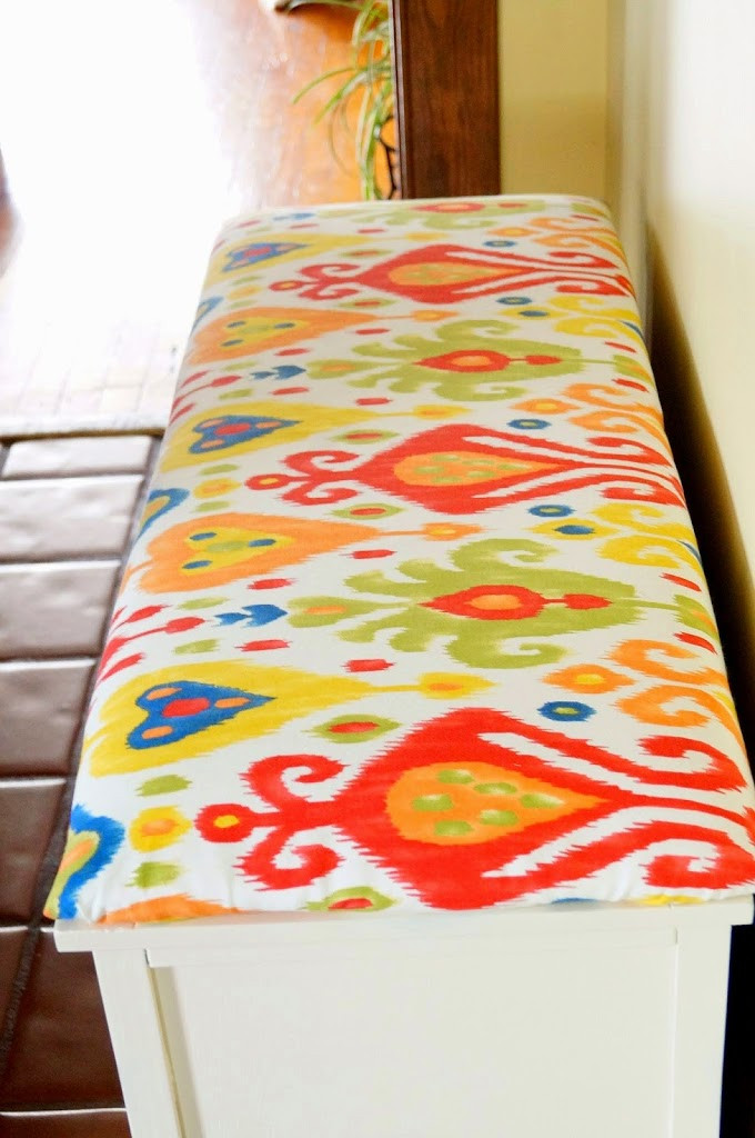 Best ideas about DIY Bench Seat Cushion
. Save or Pin DIY No Sew Bench Cushion Now.