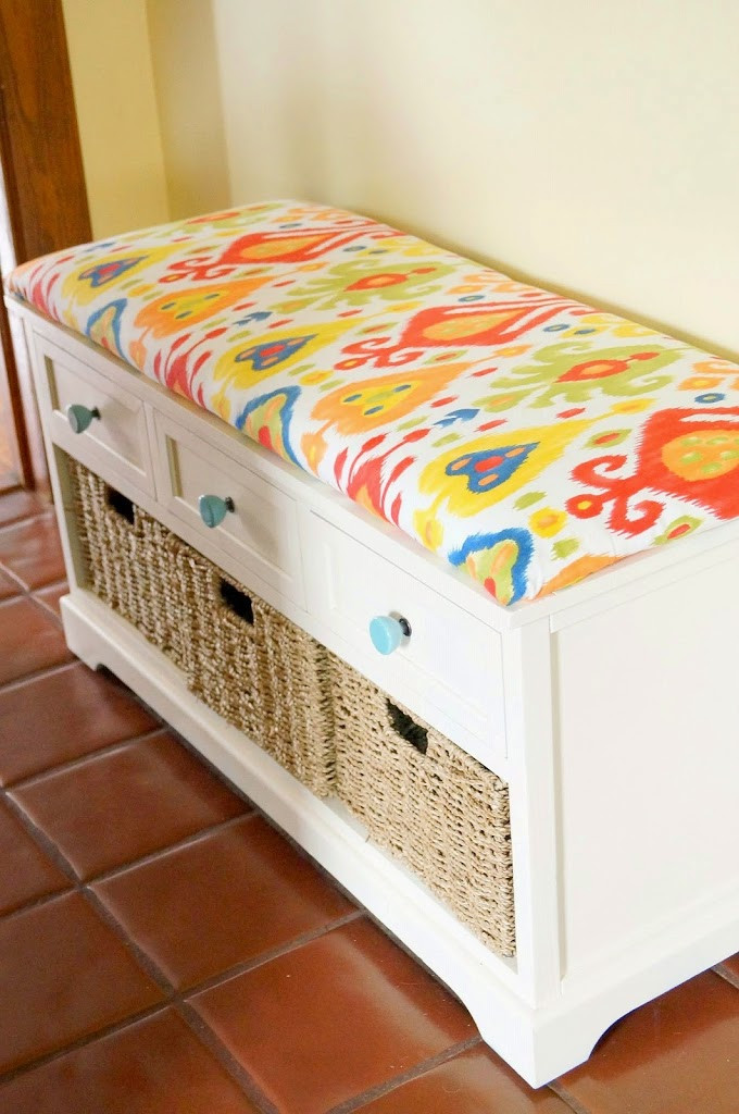 Best ideas about DIY Bench Seat Cushion
. Save or Pin DIY Window Seat Bookcase with No Sew Bench Cushion Now.