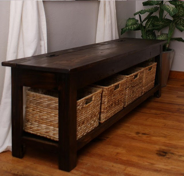 Best ideas about DIY Bench With Storage
. Save or Pin Build Wooden Storage Bench Plans DIY woodwork designs Now.