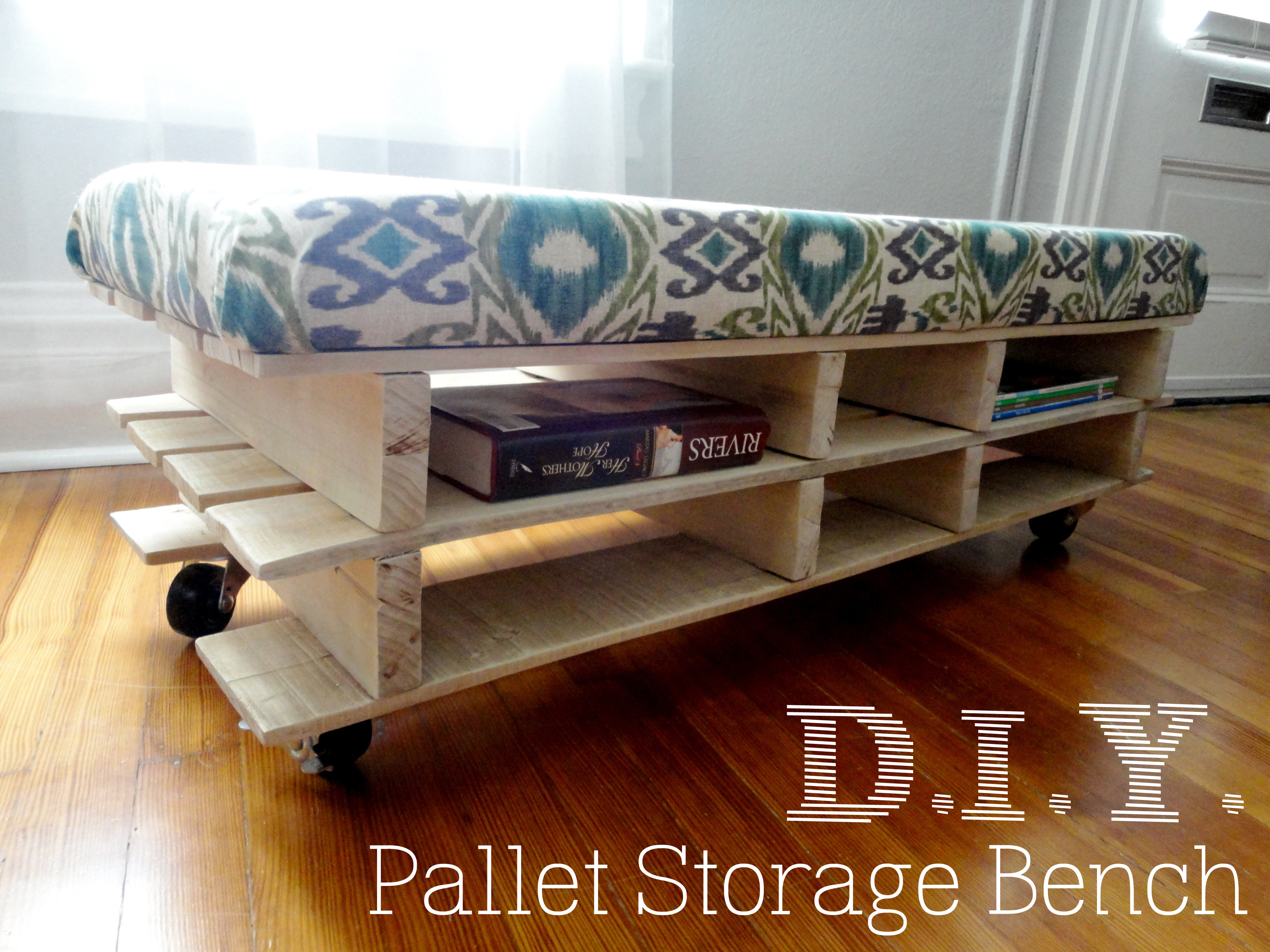 Best ideas about DIY Bench With Storage
. Save or Pin DIY Pallet Bench Now.