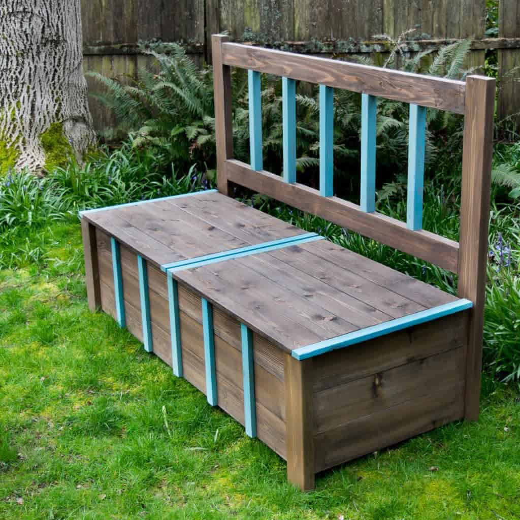 Best ideas about DIY Benches With Storage
. Save or Pin DIY Storage Bench IGBuilders Challenge The Handyman s Now.