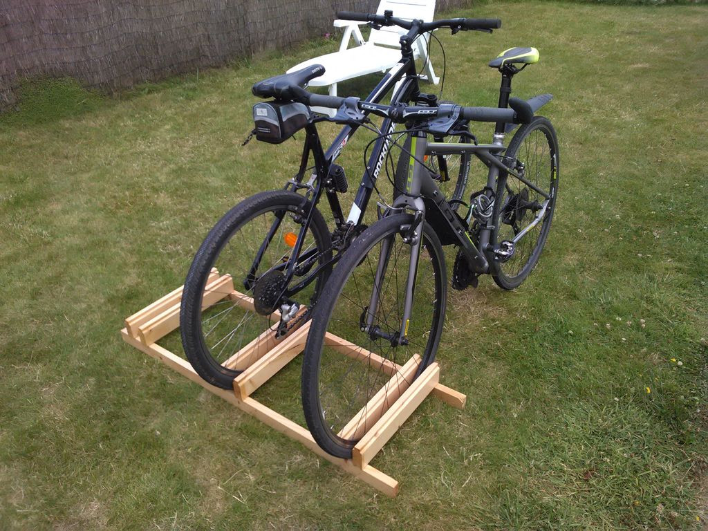 Best ideas about DIY Bicycle Rack
. Save or Pin DIY Bike Stand 7 Steps with Now.