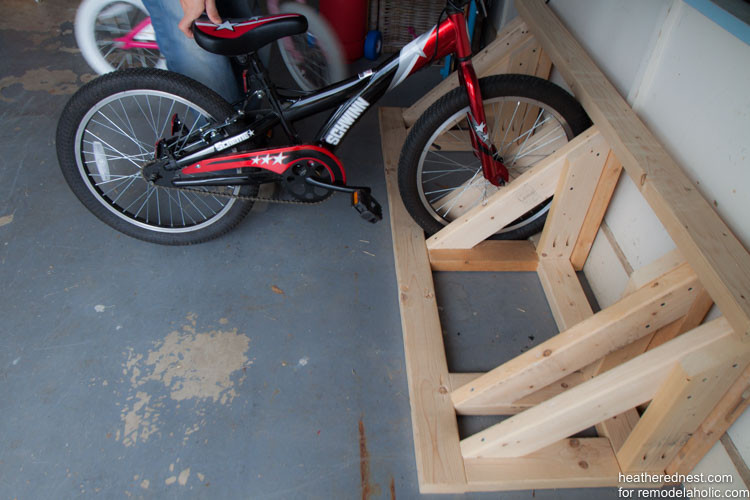 Best ideas about DIY Bike Rack Garage
. Save or Pin Remodelaholic Now.