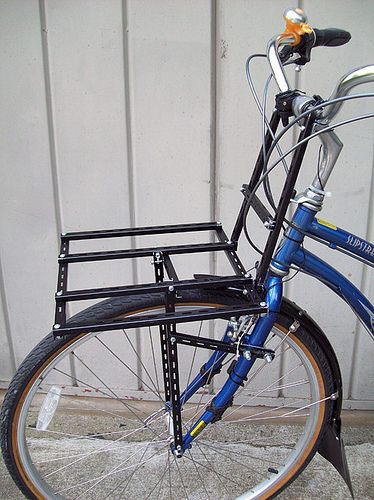 Best ideas about DIY Bike Rear Rack
. Save or Pin DIY Front Cargo rack for bike Crafting Now.