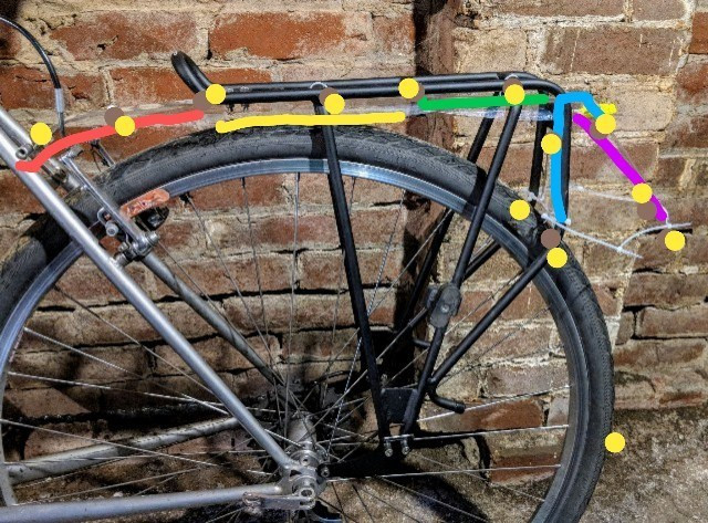 Best ideas about DIY Bike Rear Rack
. Save or Pin DIY Rear Rack Mounted Bike Fender for Less Than $5 Now.