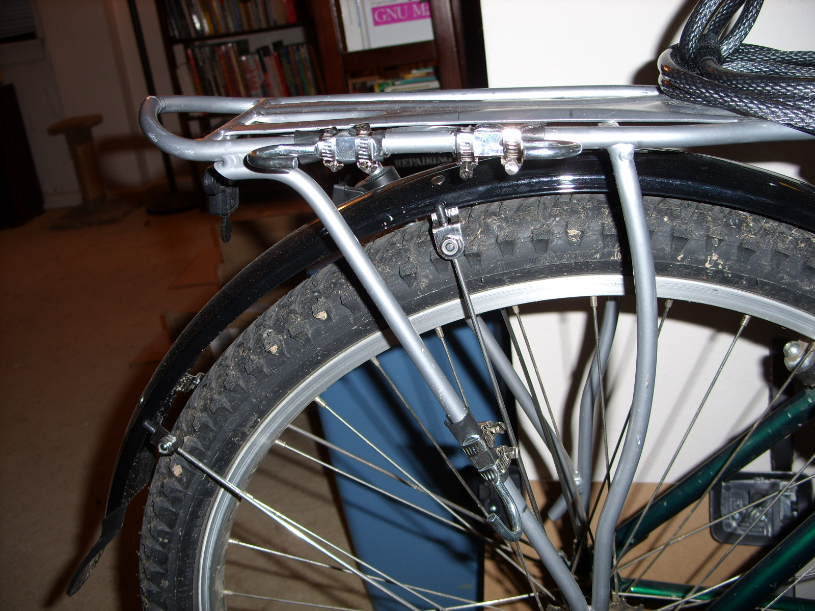 Best ideas about DIY Bike Rear Rack
. Save or Pin My DIY Bicycle Frame or Rear Rack Mounted U Lock Holder Now.