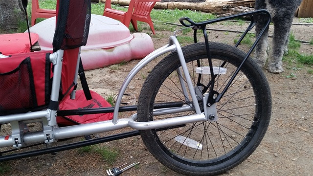 Best ideas about DIY Bike Rear Rack
. Save or Pin DIY rear rack on Weehoo iGo Mtbr Now.