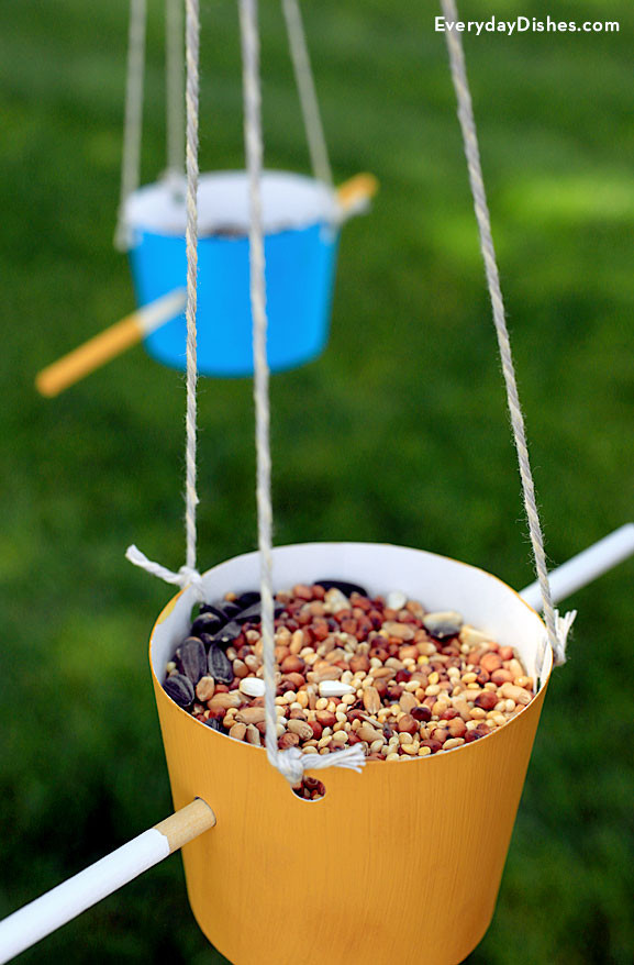 Best ideas about DIY Bird Feeder For Kids
. Save or Pin Easy Homemade Bird Feeder Kids Craft Now.