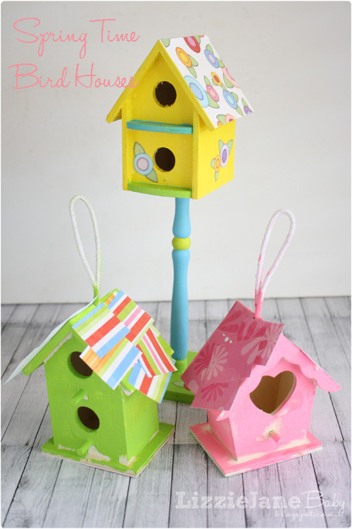 Best ideas about DIY Birdhouses For Kids
. Save or Pin Spring Time Bird Houses Liz on Call Now.