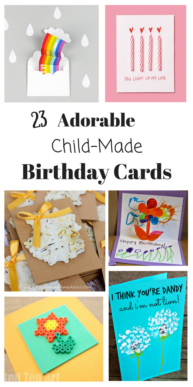 Best ideas about DIY Birthday Cards For Kids
. Save or Pin Homemade Birthday Cards for Kids to Create How Wee Learn Now.