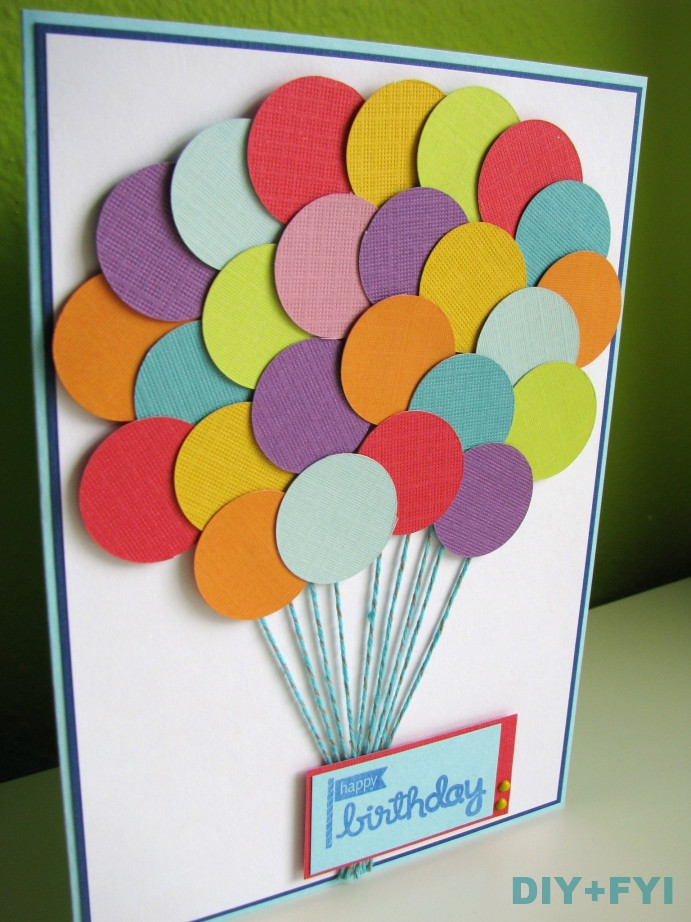 Best ideas about DIY Birthday Cards For Kids
. Save or Pin handmade cards diy fyi Now.