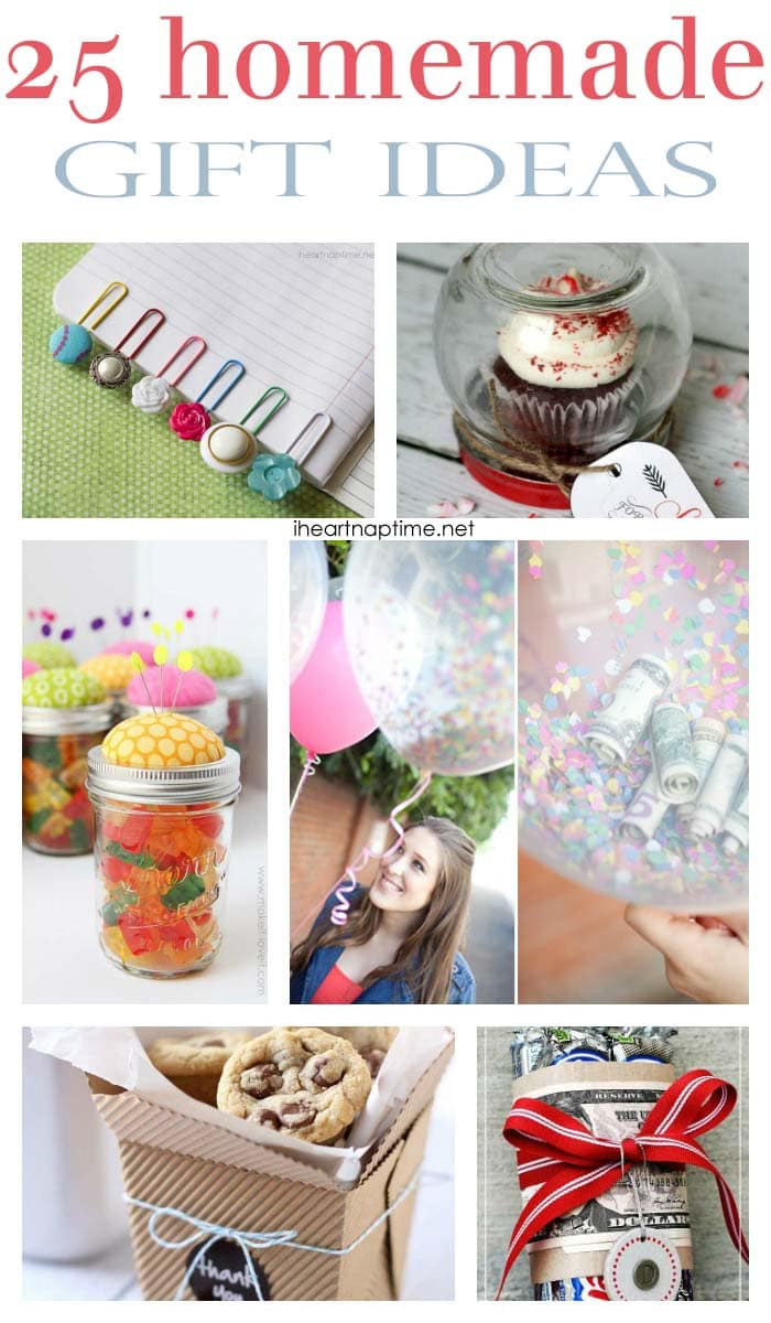 Best ideas about DIY Birthday Gift
. Save or Pin 25 fabulous homemade ts I Heart Nap Time Now.