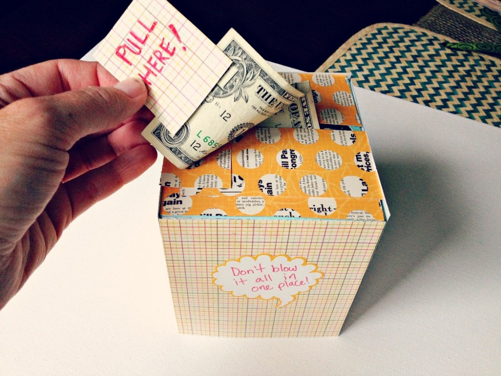 Best ideas about DIY Birthday Gifts
. Save or Pin DIY Creative Way To Give A Cash Gift Using A Kleenex Box Now.