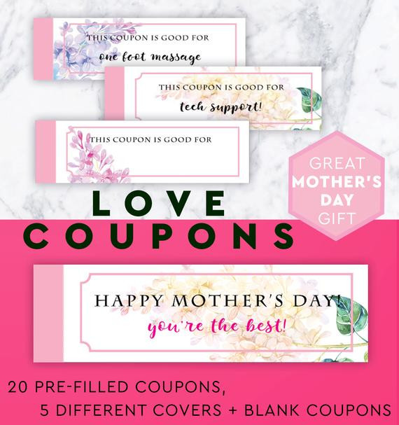 Best ideas about DIY Birthday Gifts For Mom From Daughter
. Save or Pin Coupons For Mom Coupon Book for Mom DIY Gift for Mom Now.