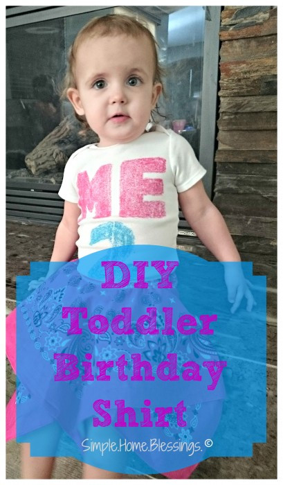 Best ideas about DIY Birthday Shirts For Toddlers
. Save or Pin Simple Toddler Birthday Shirt Now.