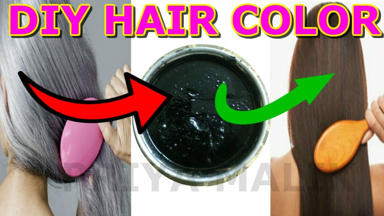 Best ideas about DIY Black Hair Dye
. Save or Pin TURN WHITE HAIR TO BLACK PERMANENTLY WITH HOMEMADE HAIR Now.