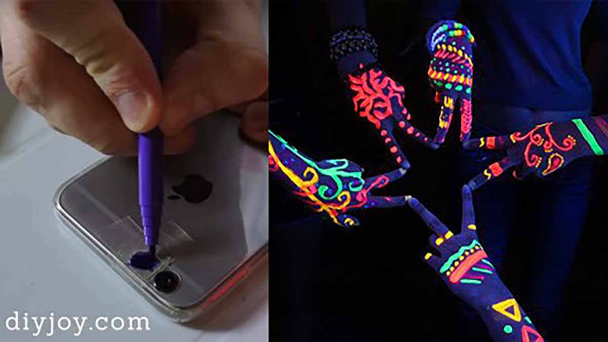 Best ideas about DIY Black Light
. Save or Pin Make a DIY Black Light For Your Phone with the Magic of Now.