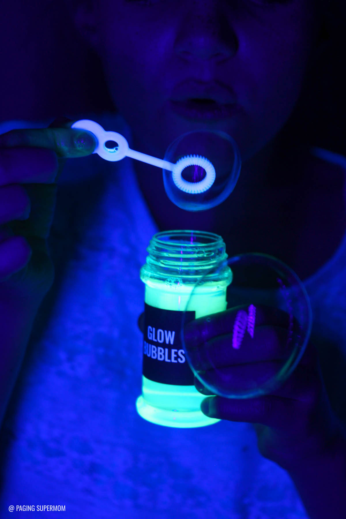 Best ideas about DIY Black Light
. Save or Pin DIY Glow Bubbles for Blacklight Party Cheap & Easy Recipe Now.