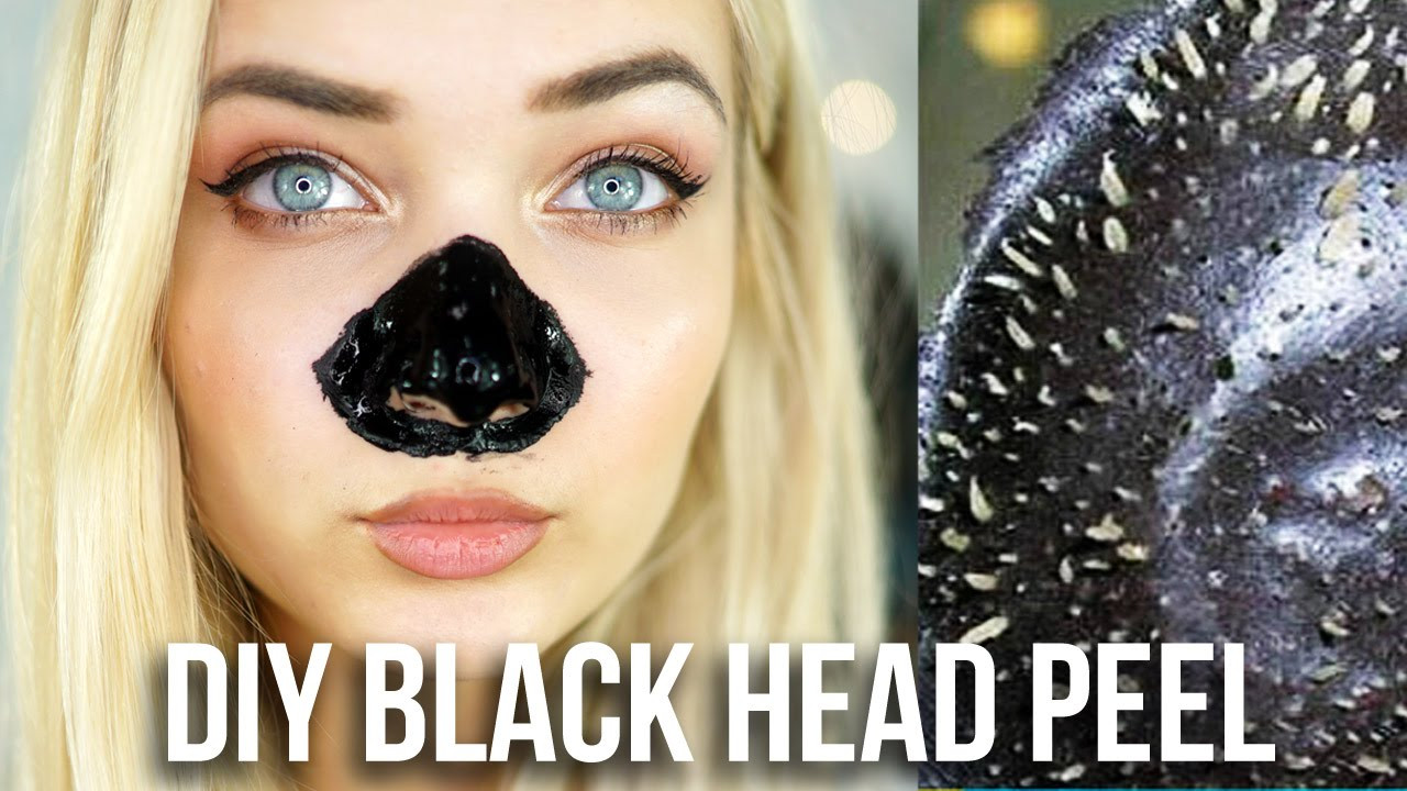 Best ideas about DIY Black Mask
. Save or Pin DIY BLACK HEAD NOSE PEEL BEAUTY HACK TESTED Now.