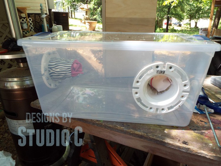 Best ideas about DIY Blast Cabinet
. Save or Pin Make a Small Sandblasting Cabinet for the Air Eraser Now.
