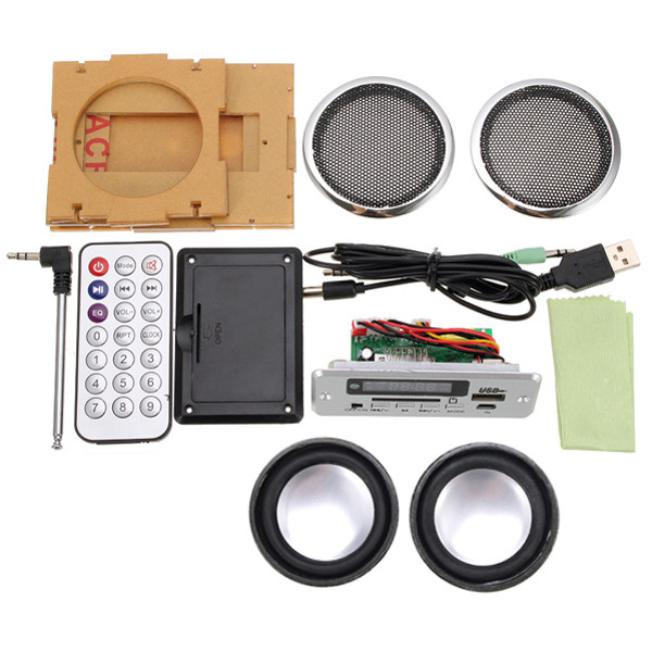 Best ideas about DIY Bluetooth Speaker Kit
. Save or Pin DIY 2x3W Multifunctional Bluetooth Speaker Kit With Case Now.