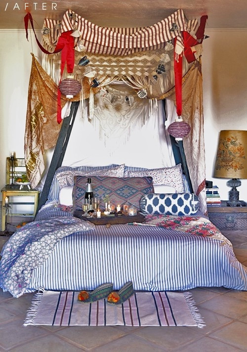 Best ideas about DIY Bohemian Bed Canopy
. Save or Pin 66 Mysterious Moroccan Bedroom Designs DigsDigs Now.