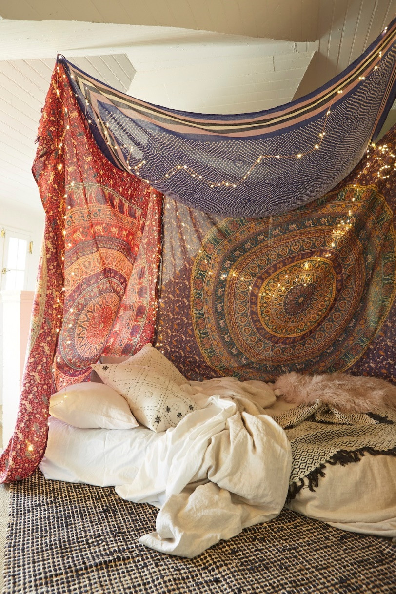 Best ideas about DIY Bohemian Bed Canopy
. Save or Pin 10 DIY Canopy Beds to Make You Feel Like You re Safari Now.