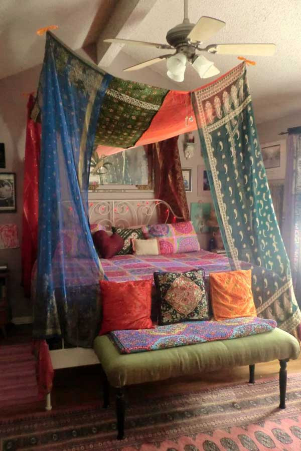 Best ideas about DIY Bohemian Bed Canopy
. Save or Pin 20 Magical DIY Bed Canopy Ideas Will Make You Sleep Romantic Now.