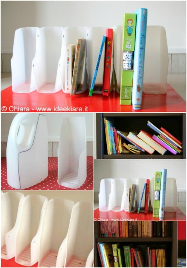 Best ideas about DIY Book Organizer
. Save or Pin 25 Fun And Creative Ways To Upcycle Empty Laundry Now.