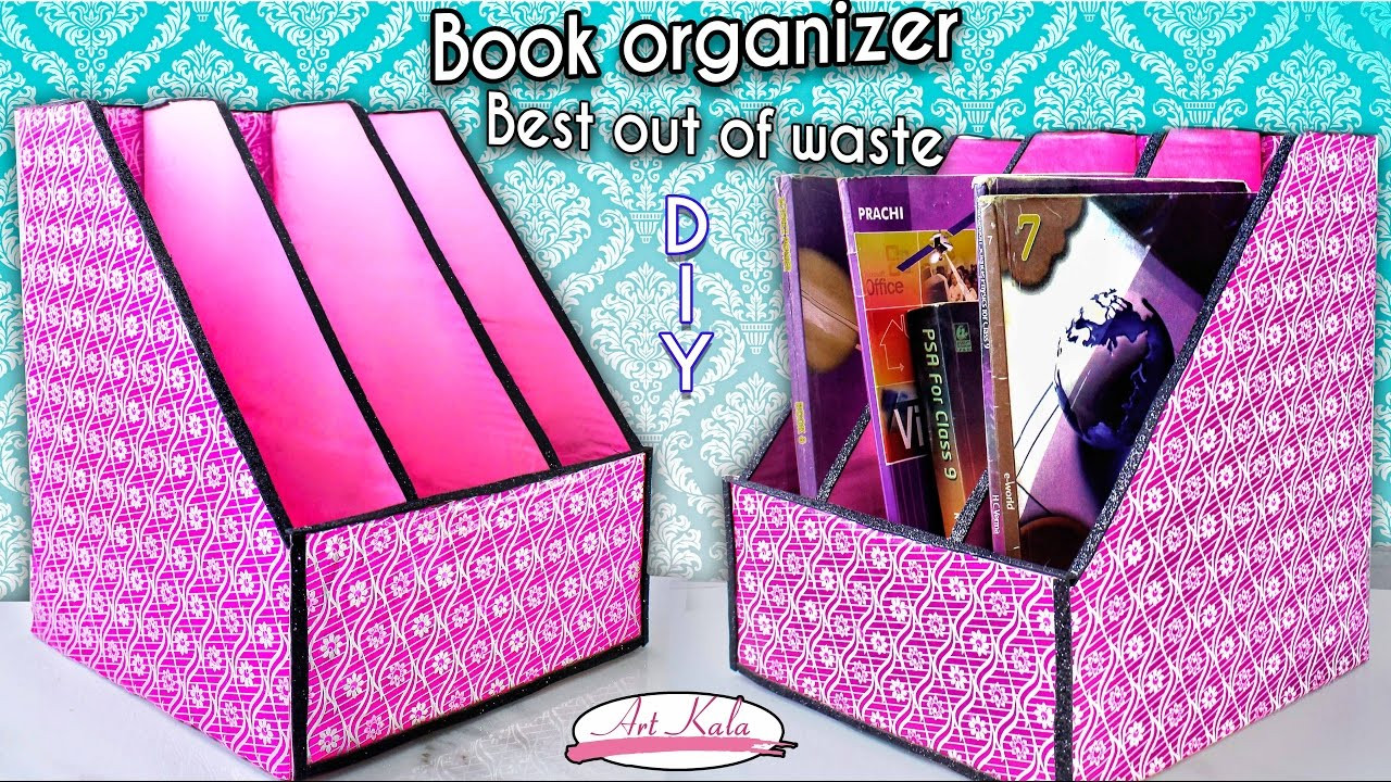 Best ideas about DIY Book Organizer
. Save or Pin How to make book holder Book organizer Now.