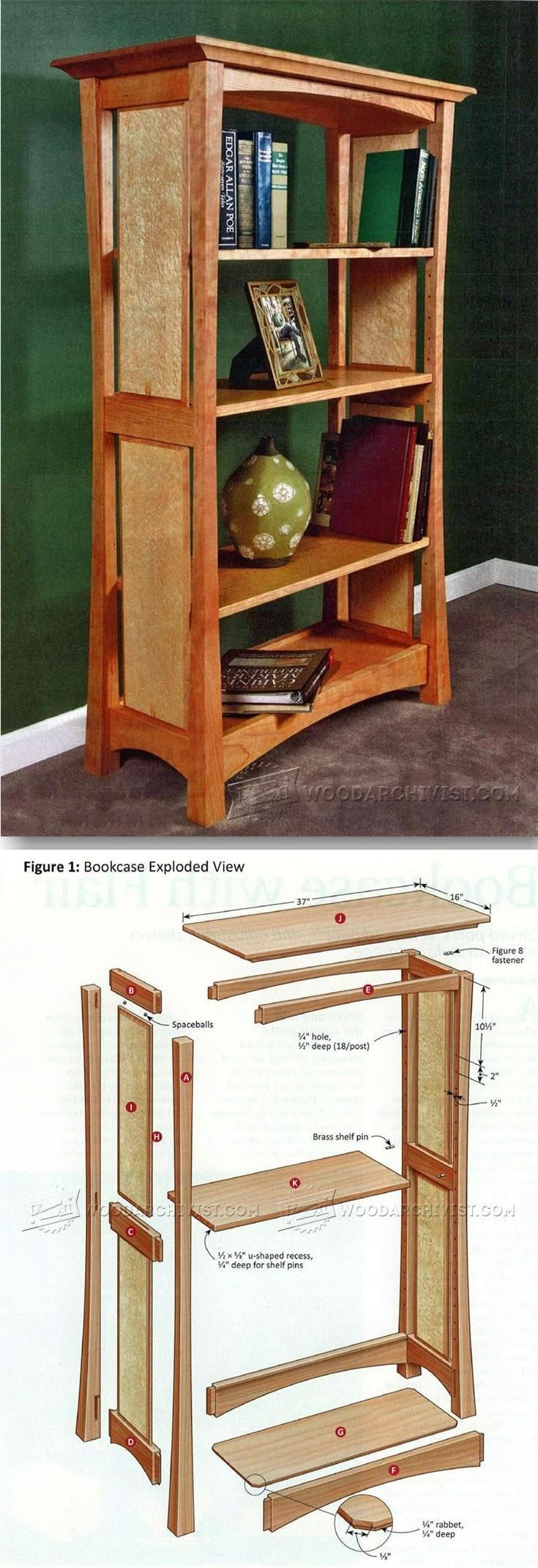 Best ideas about DIY Bookcase Plans
. Save or Pin Pin by MorningChores on Woodworking Now.