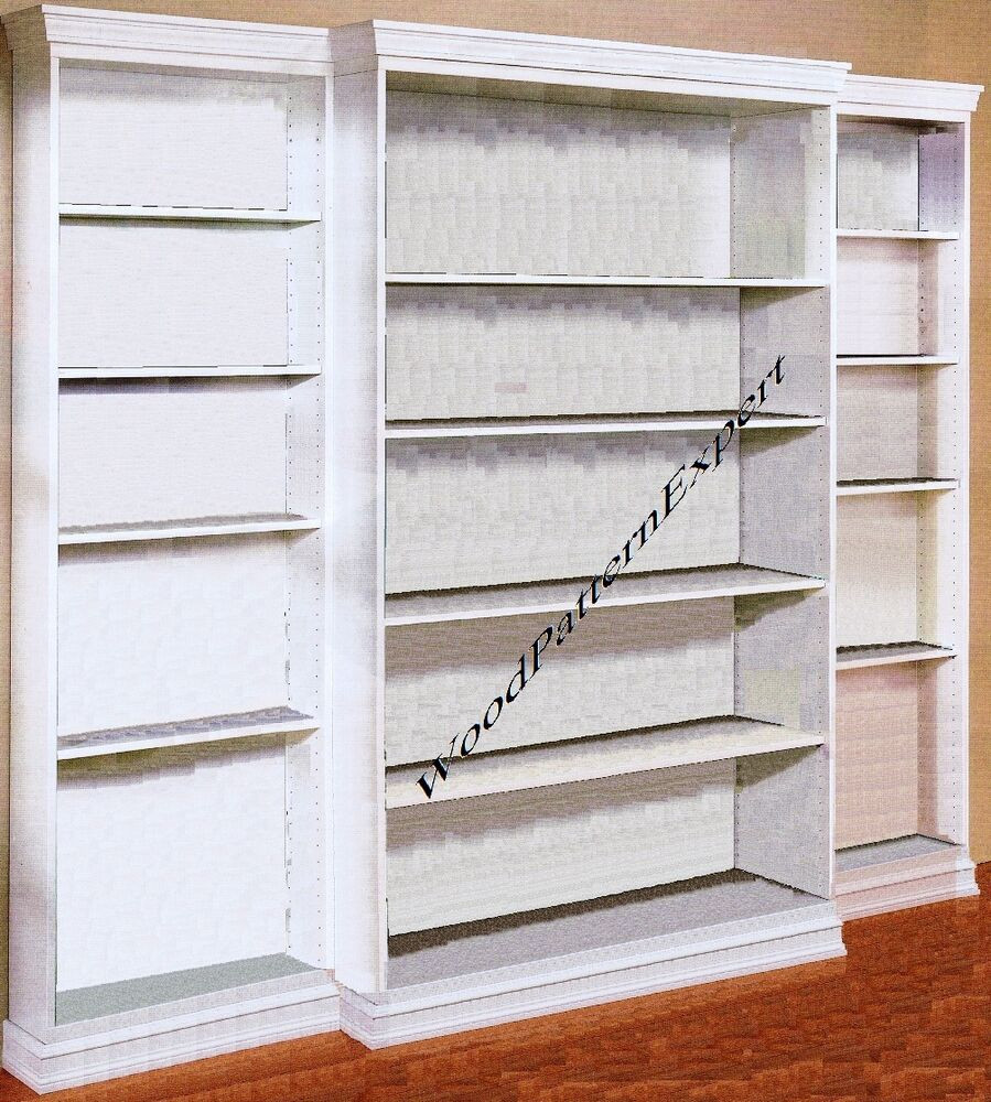 Best ideas about DIY Bookcase Plans
. Save or Pin BOOKCASE Paper Patterns BUILD ANY SIZE CUSTOM BOOKSHELF Now.