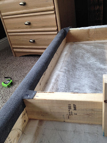 Best ideas about DIY Box Spring Alternative
. Save or Pin Timber and Lace Master Bedroom Building the Bed Now.