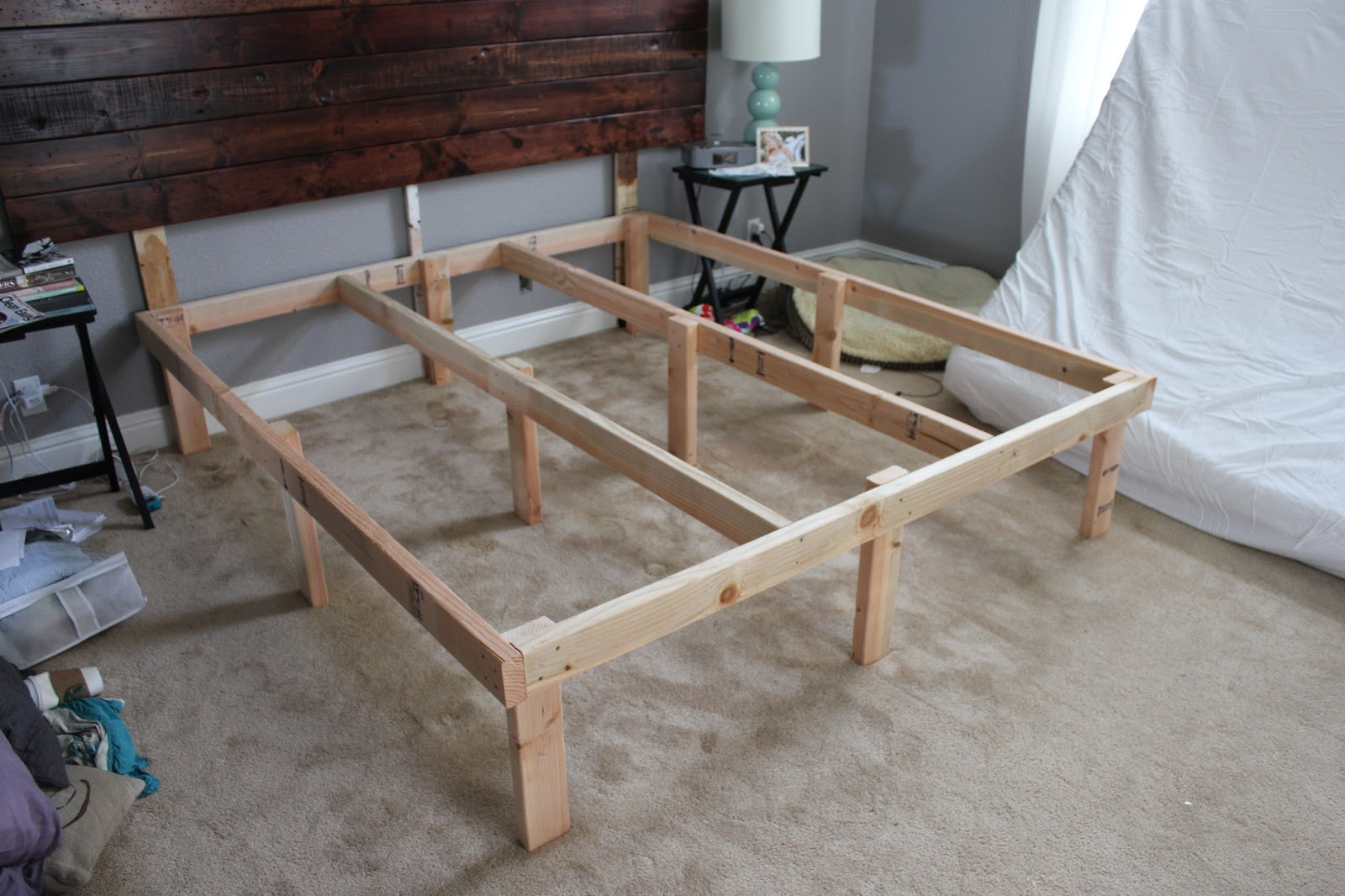 Best ideas about DIY Box Spring Alternative
. Save or Pin At Home With The Hansens DIY The $100 Platform Bed Box Now.