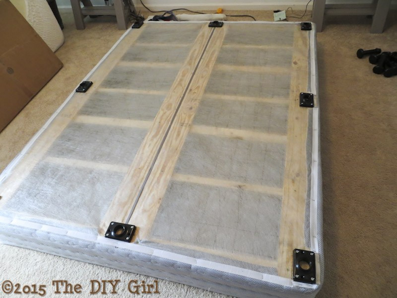 Best ideas about DIY Box Spring Alternative
. Save or Pin Bed legs alternative to bed frame The DIY Girl Now.