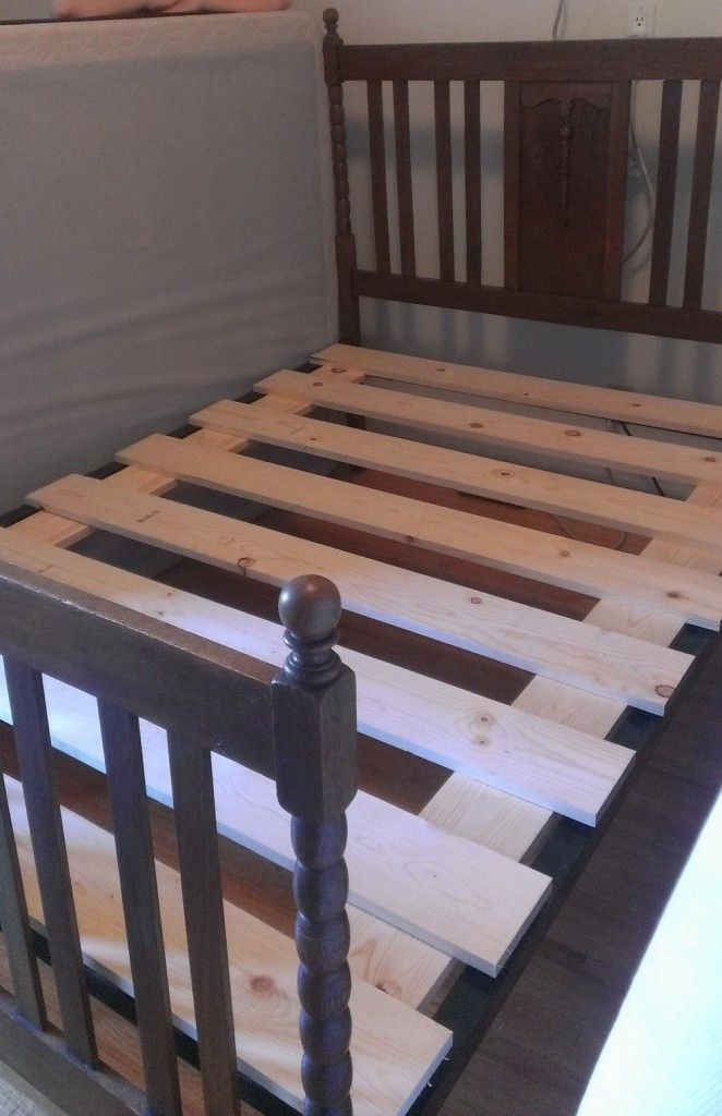 Best ideas about DIY Box Spring Bed Frame
. Save or Pin So I could a new box spring but it would set me back Now.