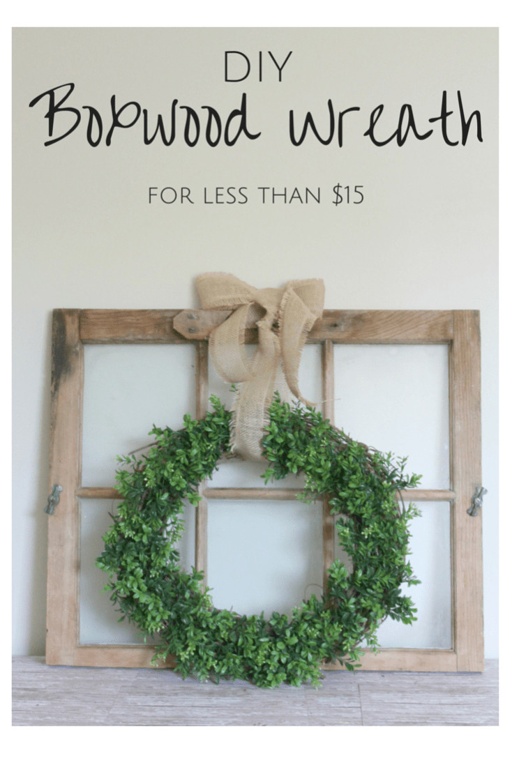 Best ideas about DIY Boxwood Wreath
. Save or Pin DIY Boxwood Wreath making it in the mountains Now.