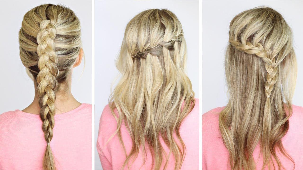 Best ideas about DIY Braided Hairstyles
. Save or Pin 4 basic DIY braids Now.